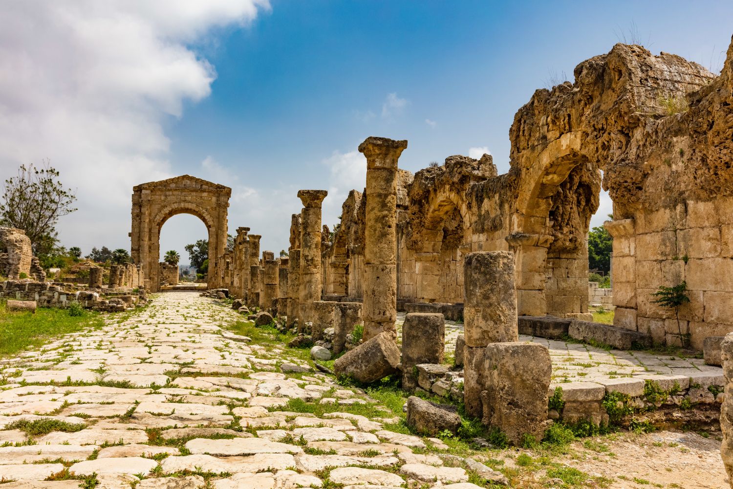 Al-Bass Archaeological Site Tyre Sur South Lebanon