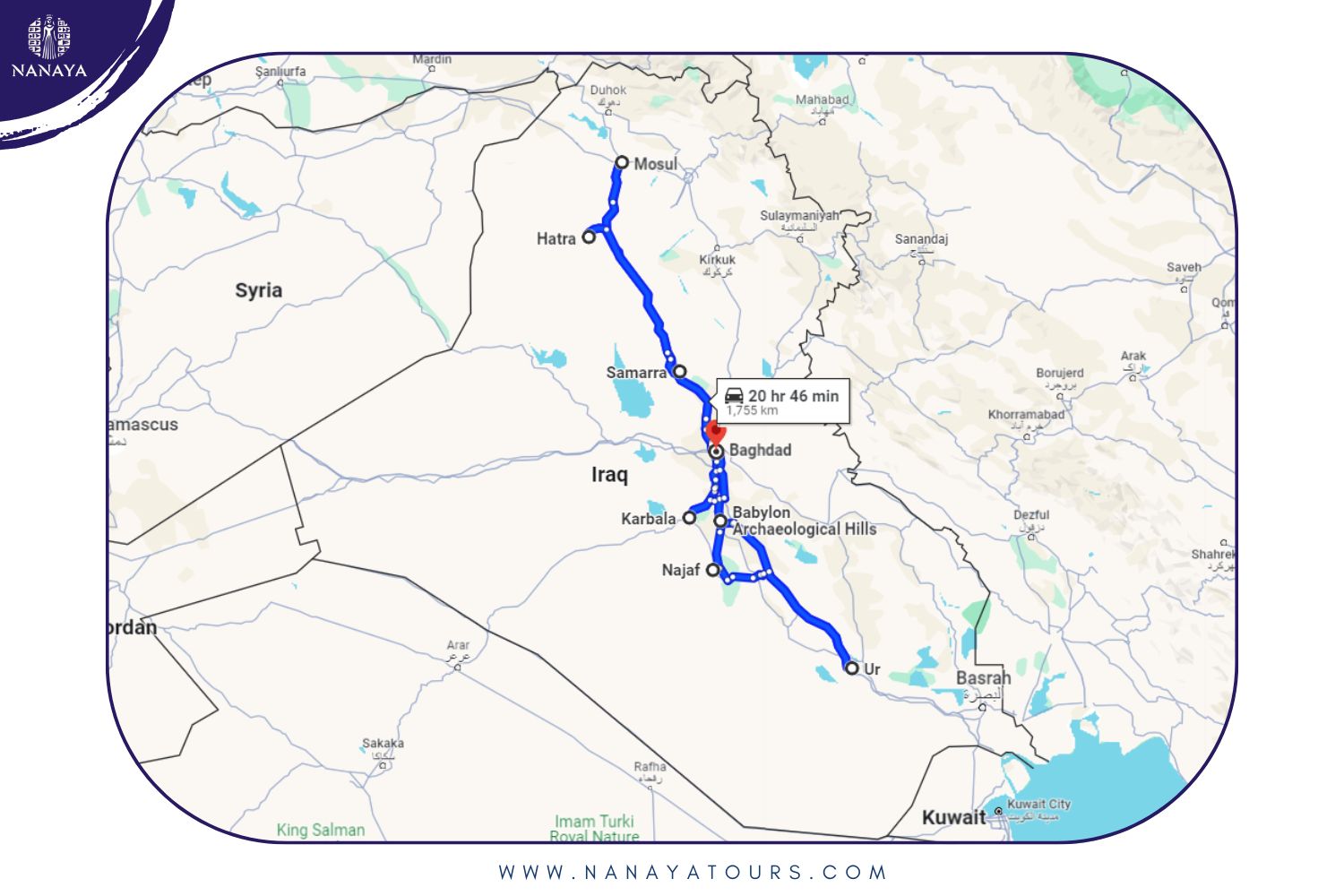 8 Days Iraq Group Tour 