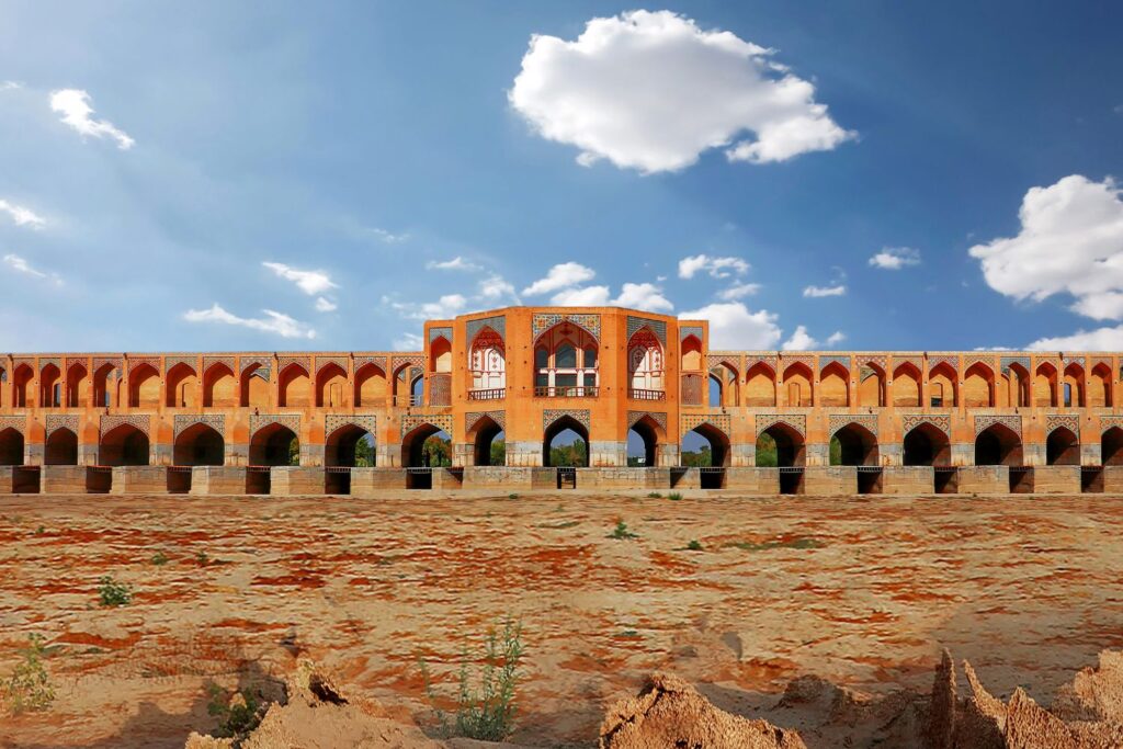 Khaju (Pol-e Khaju) Bridge in Isfahan