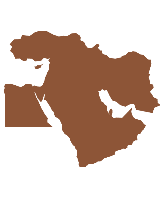 Middle east map