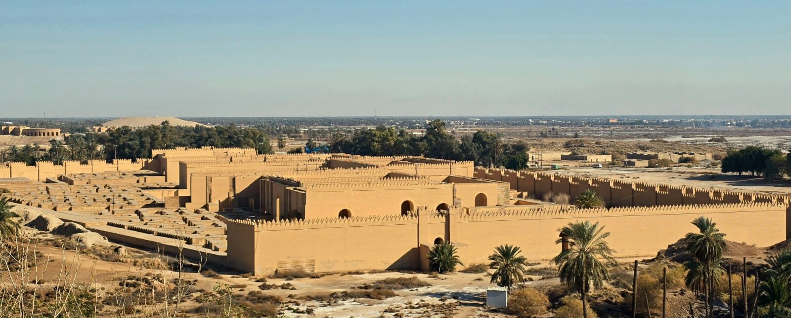 9-day Iraq group tours Panoramic view of the ancient city of Babylon one of Iraqs most famous UNESCO World Heritage archaeological sites