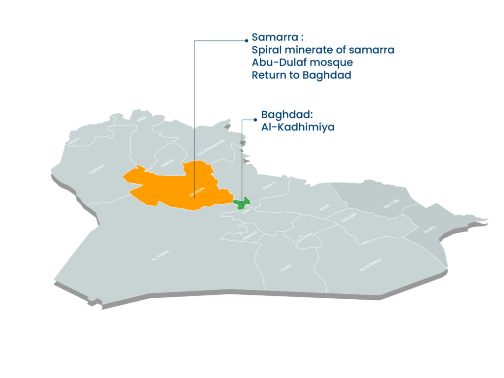 samarra baghdad map 17
